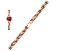 JZWCHQ Band de Montre en Acier Inoxydable 6 mm 8 mm 10 mm Bracelet en Argent Bracelet Golden Bracelet pour Tailleur Taille Bracelet Watch Fashion Watch (Couleur: Gol, Taille: 10 mm)