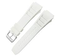 JZWCHQ Band de montre en caoutchouc 20 mm 25 mm pour le bracelet Richard Spring Bar Silicone Mille Sport Watch Strap Softproof