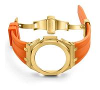 JZWCHQ Band de montre en caoutchouc de 3e génération pour GA 2100 Watchs Strap Solise Solid Mise à niveau 3nd GA-2100 Band modifié Origin China