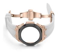 JZWCHQ Band de montre en caoutchouc de 3e génération pour GA 2100 Watchs Strap Solise Solid Mise à niveau 3nd GA-2100 Band modifié Origin China