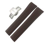 JZWCHQ Band de montre en caoutchouc de qualité 21 mm pour Patek Aquanaut Philippe pour pp 5164a 5167a Bracelets de sangle de montre en silicone étanche