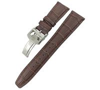JZWCHQ Bande de monator à toilette pour IWC Portugais Portofino Pilot en cuir authentique 20 mm 22 mm 22 mm Boucotte sphérique