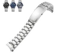 JZWCHQ Bande de montre en acier inoxydable de 20 mm 22 mm 316L pour Omega Seamaster 300m Speedmaster Planet Ocean 600 Watch Socle Bracelet Bracelet