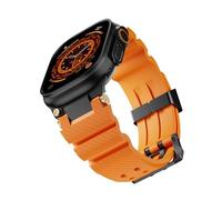 JZWCHQ Bande de montre en caoutchouc pour bande S10 46 mm S10 42 mm Ultra 49 mm 45 mm 44 mm Bandoues de surveillance en caoutchouc.