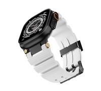 JZWCHQ Bande de montre en caoutchouc pour bande S10 46 mm S10 42 mm Ultra 49 mm 45 mm 44 mm Bandoues de surveillance en caoutchouc.
