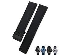 JZWCHQ Bandon de montre Blue Green Watch Boule de montre en nylon de 22 mm pour Chronomat Navitimer Superocean For Men Bracelet