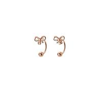 JZWCHQ Belle bouc à nœud papillon romantique élégant boucles d'oreilles douces élégantes bijoux de fête de fête