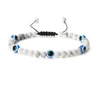 JZWCHQ Bijoux Bracelet Bracelet Réglable 4 mm Tiger Eye Stone Malachite Souhait les bracelets