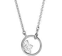 JZWCHQ Bijoux/Colliers Half Snowflake 925 Collier femelle Niche Design Tempérament Net Red Clavicule Chain Tide Pendants pour femmes