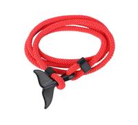 JZWCHQ Bijoux de filles 1pc Bracelet de queue de baleine créative couples ancre durable Bangle Natal Année Ornement de la main élégante conception de cordes pour usure quotidienne et accessoires