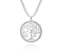 JZWCHQ Bijoux de mode Crystal à la chaîne de pull creuse individuelle bijoux de pendentif pour femmes et fête des femmes blanc