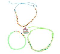 JZWCHQ Bijoux des filles 1 ensemble tissé amitié pour adolescents bijoux faits à la main