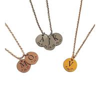 JZWCHQ bijoux nouveau 2024 Diy Tiny Gold Collier Initial Collier Gold Couleur de couleur Collier Initiales Nom Colliers Pendants Bijoux de mode pour femmes Girls Cadeau ACCESSOIRES DE MASS
