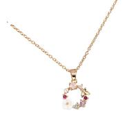 JZWCHQ Bijoux Nouveau 2025 Arrivée Collier de pendentif en cristal mignon pour femmes pour les femmes de luxe avec pour vous accessoires cadeau créatif à la mode cadeau