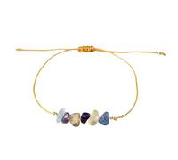 JZWCHQ Bijoux Opale Bracelet - pierre de minerai irrégulier en quartz amethystes opale pourpre bijoux
