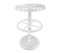 JZWCHQ Bijoux pour les femmes Sleek Oreek Earge et Collier Rangement Solution, 3 niveaux dans les bijoux pour femmes blanches