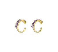 JZWCHQ Boucles d'oreilles colorées Cuff d'oreille oreille