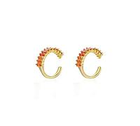 JZWCHQ Boucles d'oreilles colorées Cuff d'oreille oreille