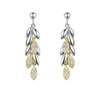 JZWCHQ Boucles d'oreilles de blé unique pour les femmes colorites de blées de blé Boucles d'oreilles bijoux