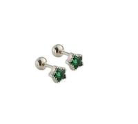 JZWCHQ Boucles d'oreilles de pote de couleur pavé Crystal Star Femmes