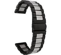 JZWCHQ Boulots de montre 18 mm 20 mm 22 mm en acier inoxydable bande de montre de montre pour compatible avec Samsung Galaxy Active 2 42 mm 46 mm Gear S3 Bracelet de bracelet de bracele