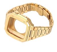 JZWCHQ Bracelet d'armure en métal , pour 9 8 7 bande 45 mm 44 mm Brotte en acier inoxydable , pour les bandes de montre IWatch Series 4/5/6 / SE
