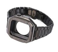 JZWCHQ Bracelet d'armure en métal , pour 9 8 7 bande 45 mm 44 mm Brotte en acier inoxydable , pour les bandes de montre IWatch Series 4/5/6 / SE