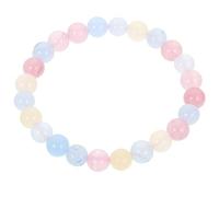 JZWCHQ Bracelet de perle de bijoux pour filles pour les femmes Fashion Bijoux esthétique Braveuse élastique Unisexe Round Perbe Crystal décor chic ACCESSOIRES