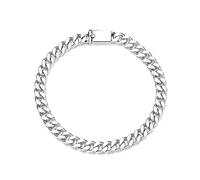 JZWCHQ Bracelet Hip Hop Cuban Hip Hop simple 18K, Bijoux de mode pour hommes et femmes, cadeau de vacances