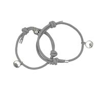 JZWCHQ Bracelets charme puzzle émail puzzle petit bracelet conscience bracelets colorés boucles d'oreilles roses grandes