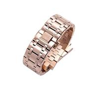 JZWCHQ Brand Watchband 28 mm Band de montre en acier inoxydable complet pour Audumars et sangle de pigue