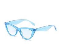 JZWCHQ Cat's Eye Triangle Hommes et Femmes Lunettes de Soleil en Plein air Vacation de Conduite Sports Sports Sunglasses (Couleur: B, Taille: 1)