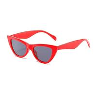 JZWCHQ Cat's Eye Triangle Hommes et Femmes Lunettes de Soleil en Plein air Vacation de Conduite Sports Sports Sunglasses (Couleur: B, Taille: 1)