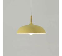 JZWCHQ Chaner Macaron de Style européen Moderne pour café et Restaurant Creative Hanging Lamping for Porch and Loft Single Head Pendant Light avec Couverture en Pot Simple et Élégant (Bleu 40 * 24cm)