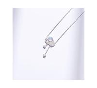 JZWCHQ Collier 925 Collier Collier Collier Collier Blavage Plazed Pendant Collier Cloud Forme Collier pour femmes Colliers pour femmes