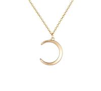 JZWCHQ Collier court pendentif de lune peu profonde douce douce pour femmes bijoux fabriqués en Chine