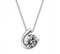 JZWCHQ Collier de cou zircon pour femmes pendentifs de bijoux et colliers cadeaux de mariage de mariée