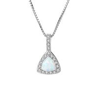 JZWCHQ Collier de pendentif triangulaire pour femmes fête exquise Choker Trois couleurs bijoux fabriquées en Chine