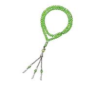 JZWCHQ Collier de personnalité de bijoux, perles de prière musulmane, Rosaire en résine Cérémonie de culte islamique Religieux Eid Ramadan présent Pray Jewelry pour filles accessoires pour les filles