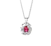 JZWCHQ Collier de strass pour femmes 925 Siltling Silver trois couleurs Jewelry Bijoux Datation Party Christmas Cadeaux