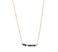 JZWCHQ Collier de tour de cou de barre naturel en pierre naturelle avec colliers en or cross courte