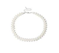 JZWCHQ Collier pendant chaîne hommes femmes bijoux rond collier pour femmes