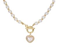 JZWCHQ Collier pendentif chaîne hommes femmes bijoux collier coeur pour les femmes