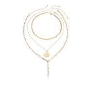 JZWCHQ Collier Pendentif Chaîne Hommes Femmes Bijoux Colliers pour Femmes Pendentif Coeur Femme