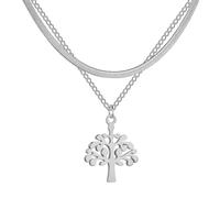 JZWCHQ Collier pendentif chaîne hommes femmes bijoux pendentif collier collier à double chaîne pour femmes