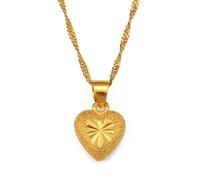 JZWCHQ Collier pendentif chaîne hommes femmes joaillerie coeur colliers pour femmes