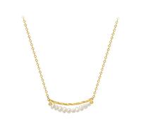JZWCHQ Colliers, 925 français simple d'eau douce Pearlcle Cnecklace Women Classic Fashion Mother's Bijoux Gift /