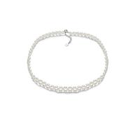 JZWCHQ Colliers Collier de perles d'eau fraîche 3-3,5 mm Fode de riz blanc Fashion Bijoux multicouche bijoux femelle bijoux de bijoux de femmes Pendants pour femmes
