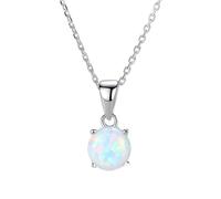 JZWCHQ Colliers Pure Sterling Silver 925 pour les femmes colorées