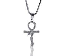 JZWCHQ Colliers serpentins personnalisés Hip Hop Full Iced Out Cumbic Zirconia Gold Sliver Stone